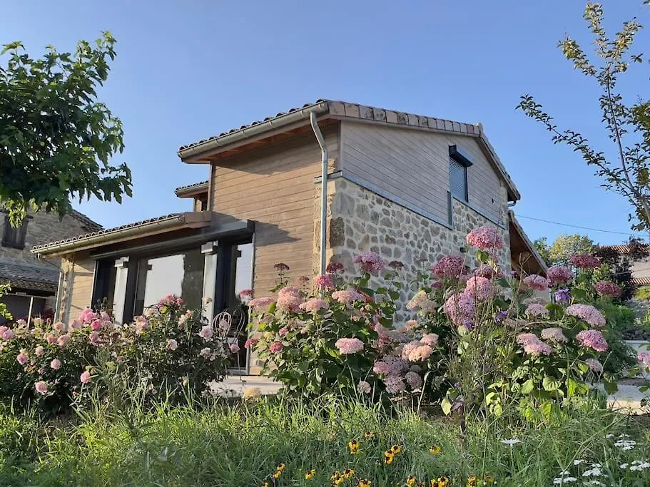 Gîte de charme pour couple avec sauna et jacuzzi extérieurs privatifs Peaugres 0*,  France